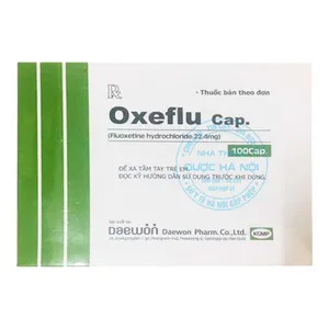 Thuốc Oxeflu Cap điều trị trầm cảm, rối loạn ám ảnh cưỡng bức (OCD)