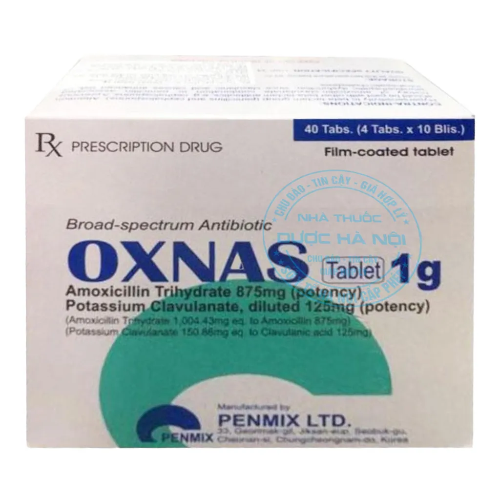 Thuốc Oxnas 1g