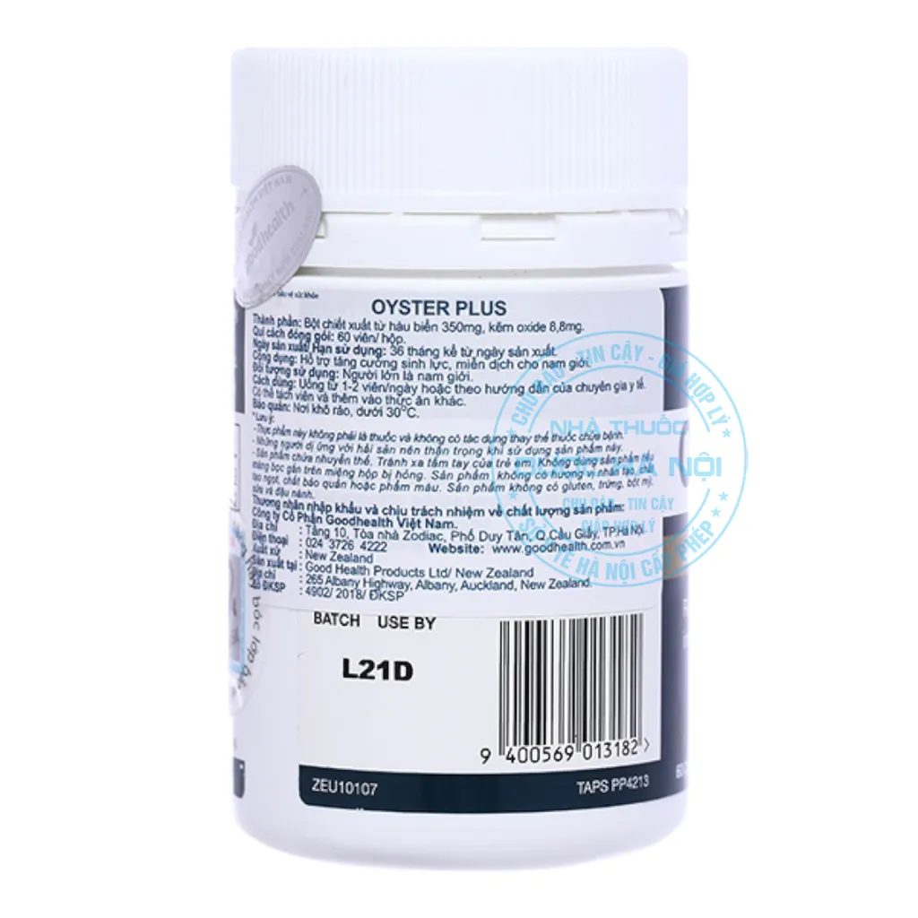 Viên uống Oyster Plus