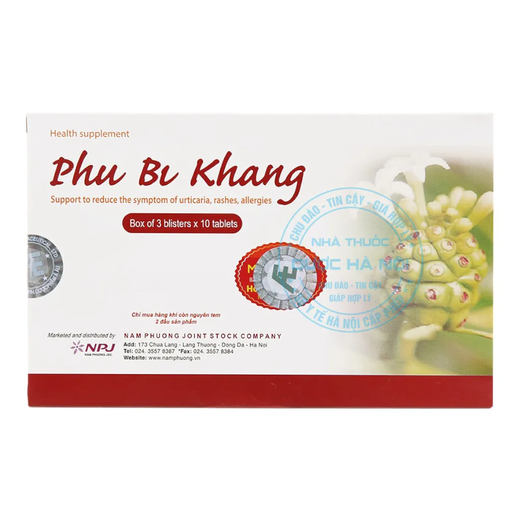Viên uống Phụ Bì Khang