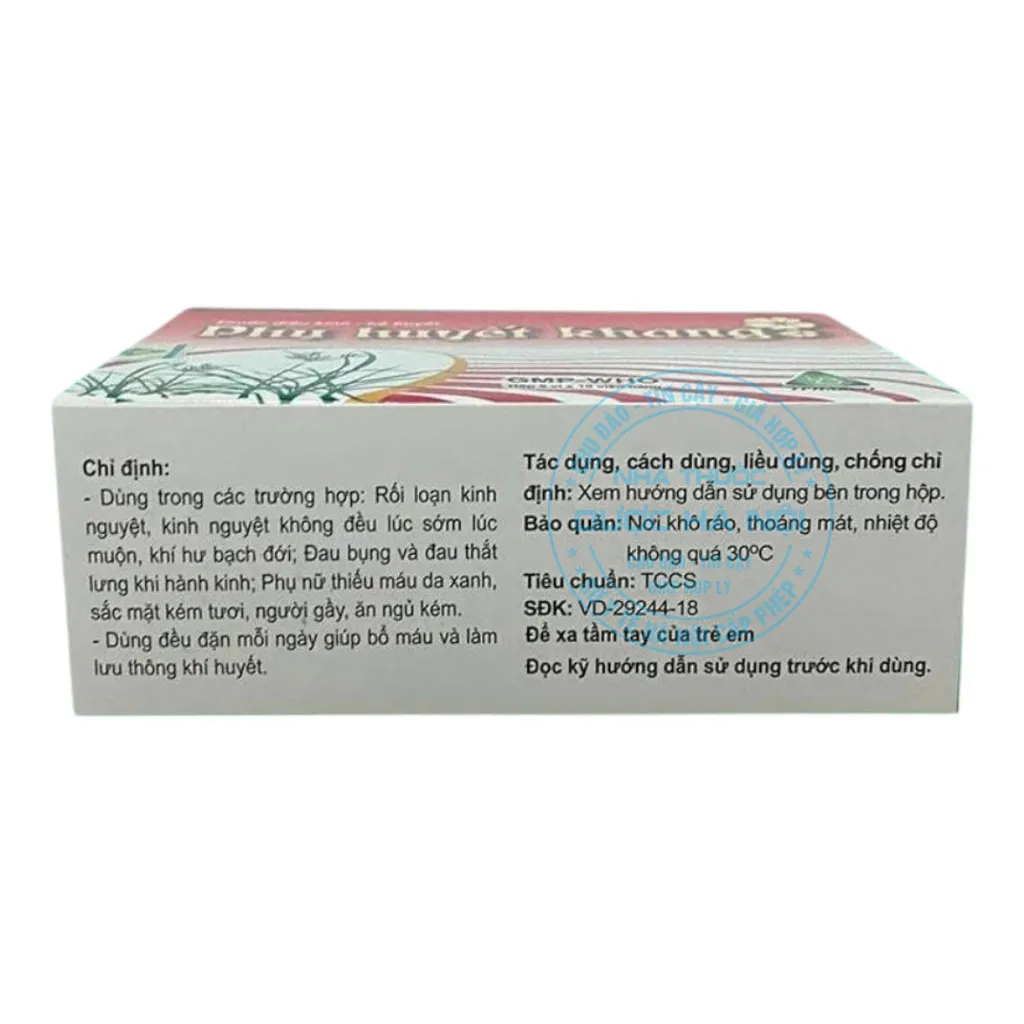 Thuốc Phụ Huyết Khang