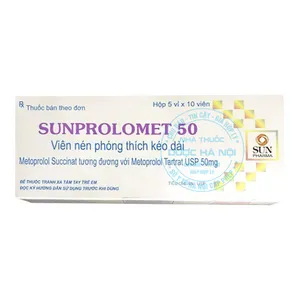Thuốc Sunprolomet 50mg điều trị các vấn đề liên quan đến tim mạch