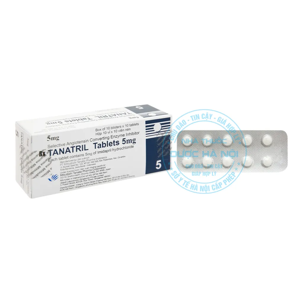 Thuốc Tanatril 5mg