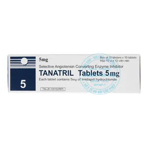Thuốc Tanatril 5mg điều trị bệnh tăng huyết áp