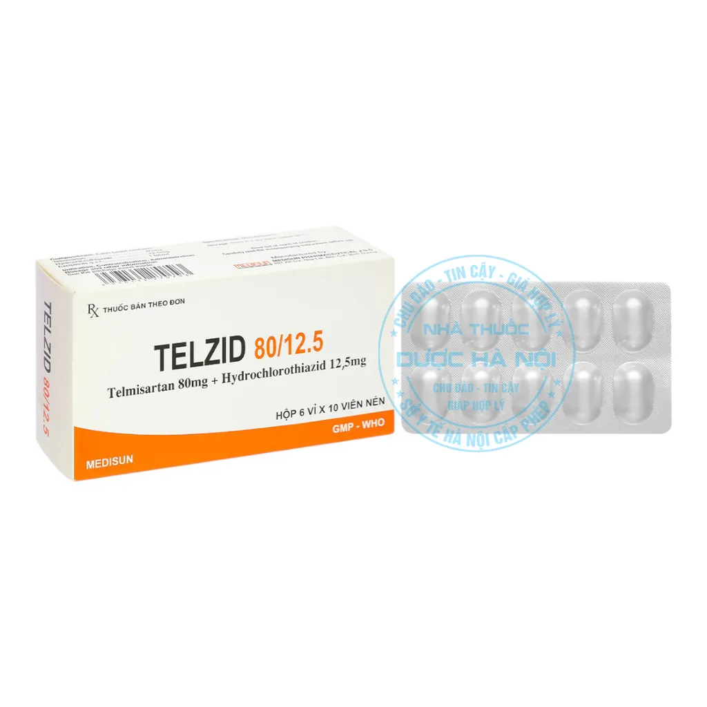 Thuốc Telzid 80/12.5mg