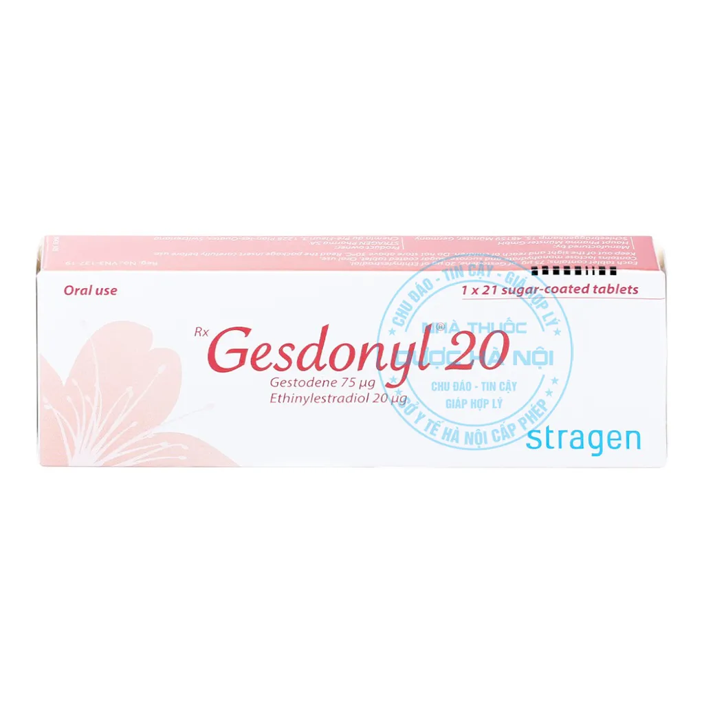 Thuốc tránh thai Gesdonyl 20