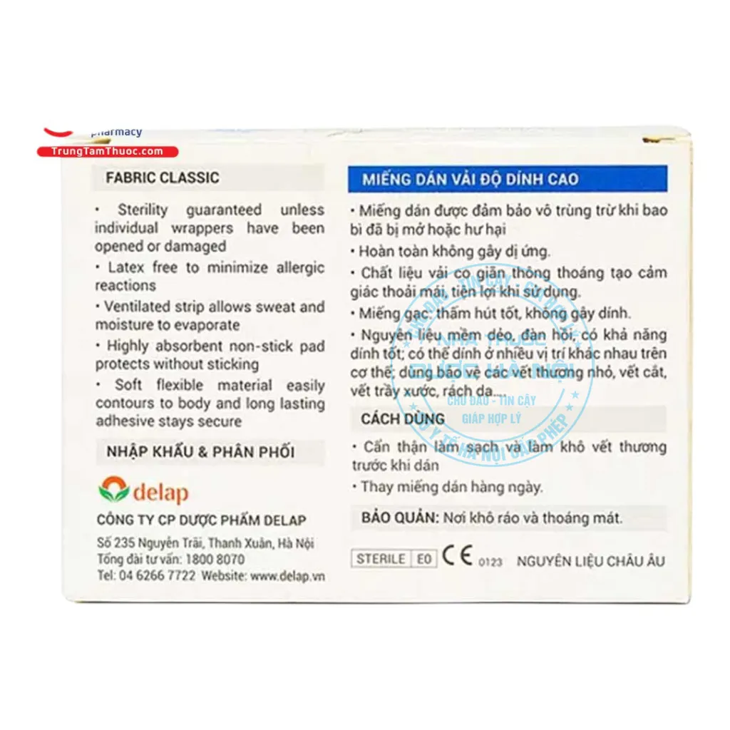 Băng y tế Gomix Delap Xanh