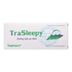 Viên uống TraSleepy hỗ trợ cải thiện giấc ngủ, giúp bạn lấy lại giấc ngủ ngon