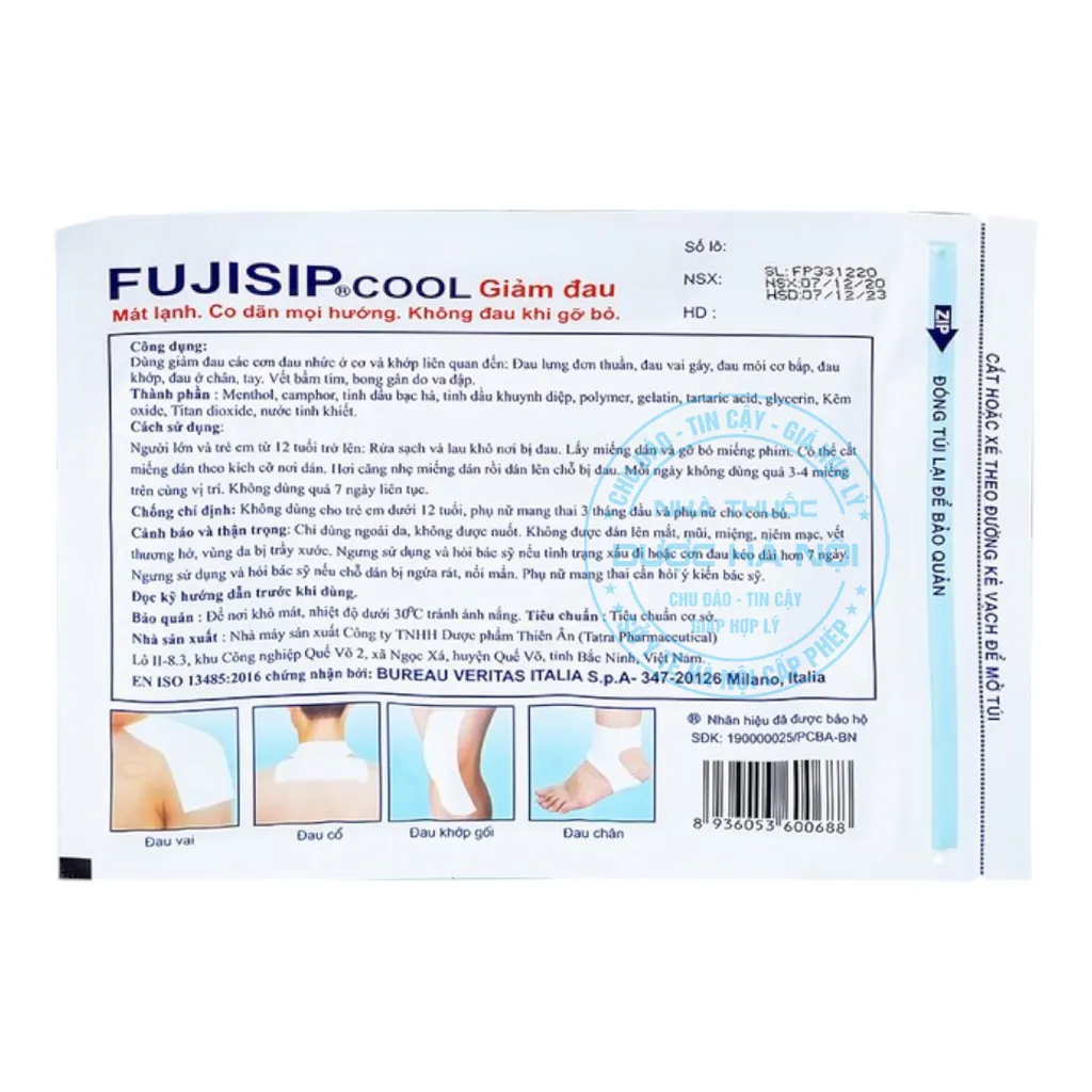 Cao dán Fujisip Cool