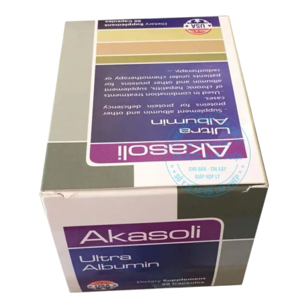 Viên uống Akasoli Ultra Albumin