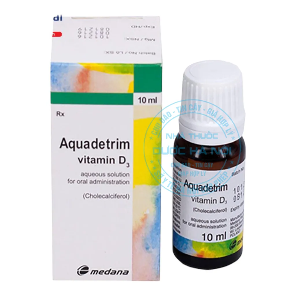 Thuốc Aquadetrim Vitamin D3