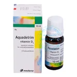 Thuốc Aquadetrim Vitamin D3