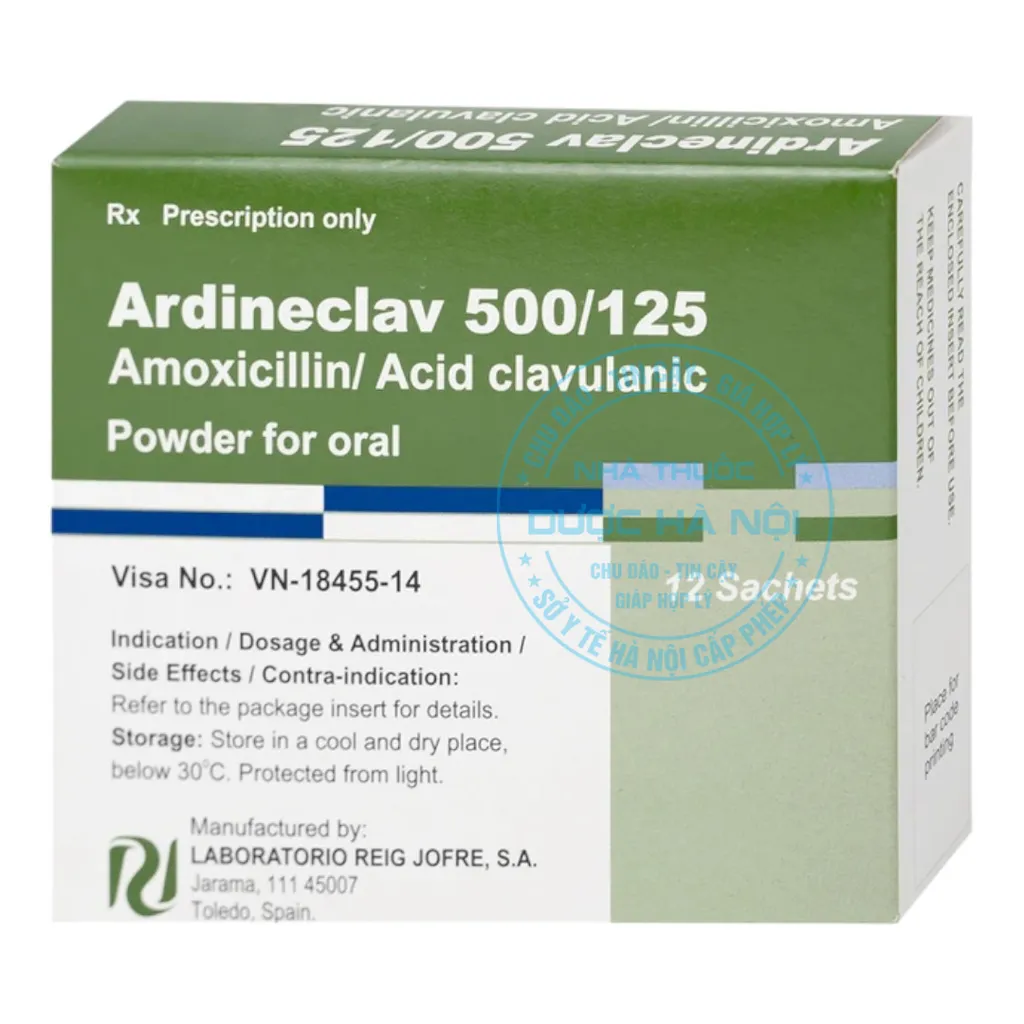 Thuốc Ardineclav 500/125