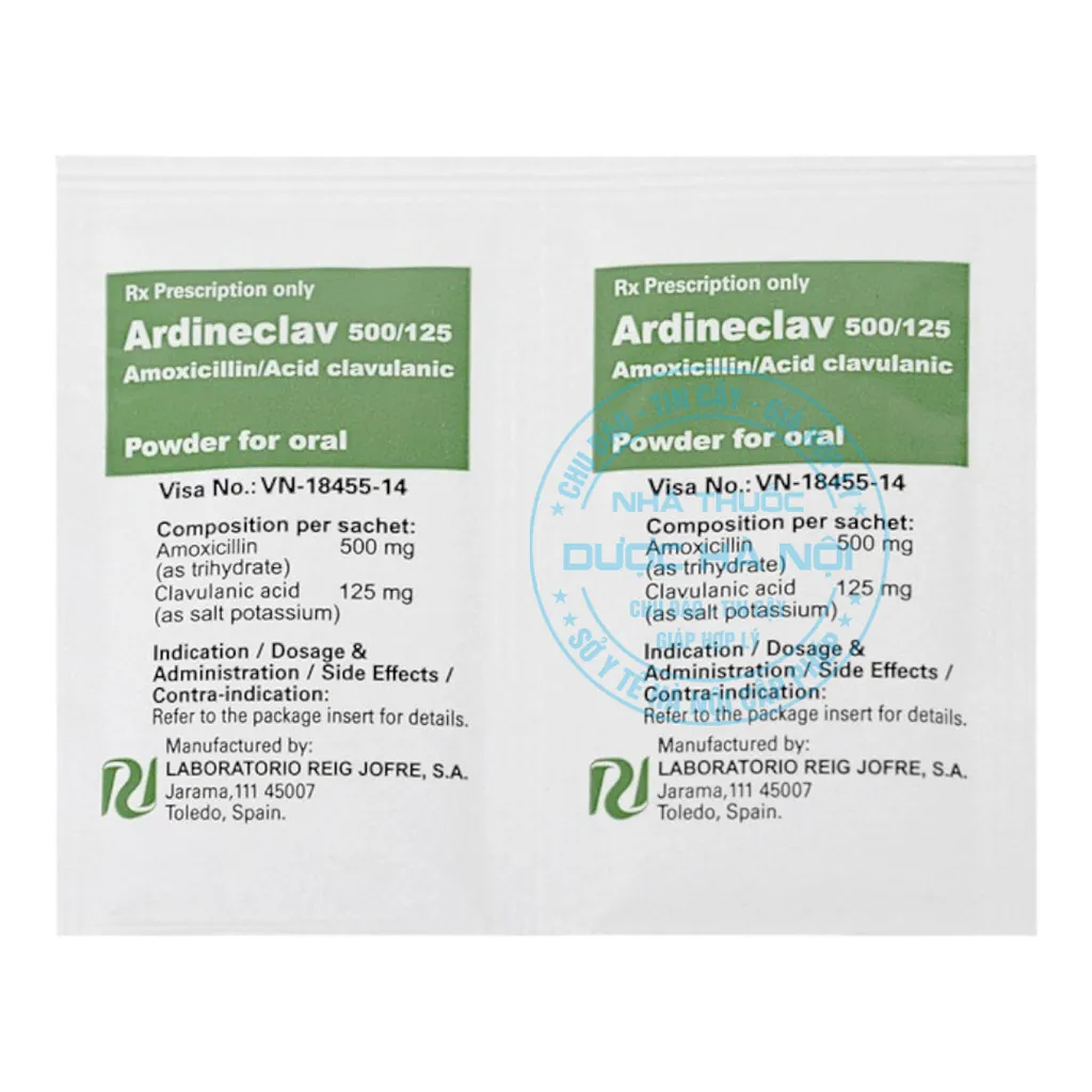 Thuốc Ardineclav 500/125