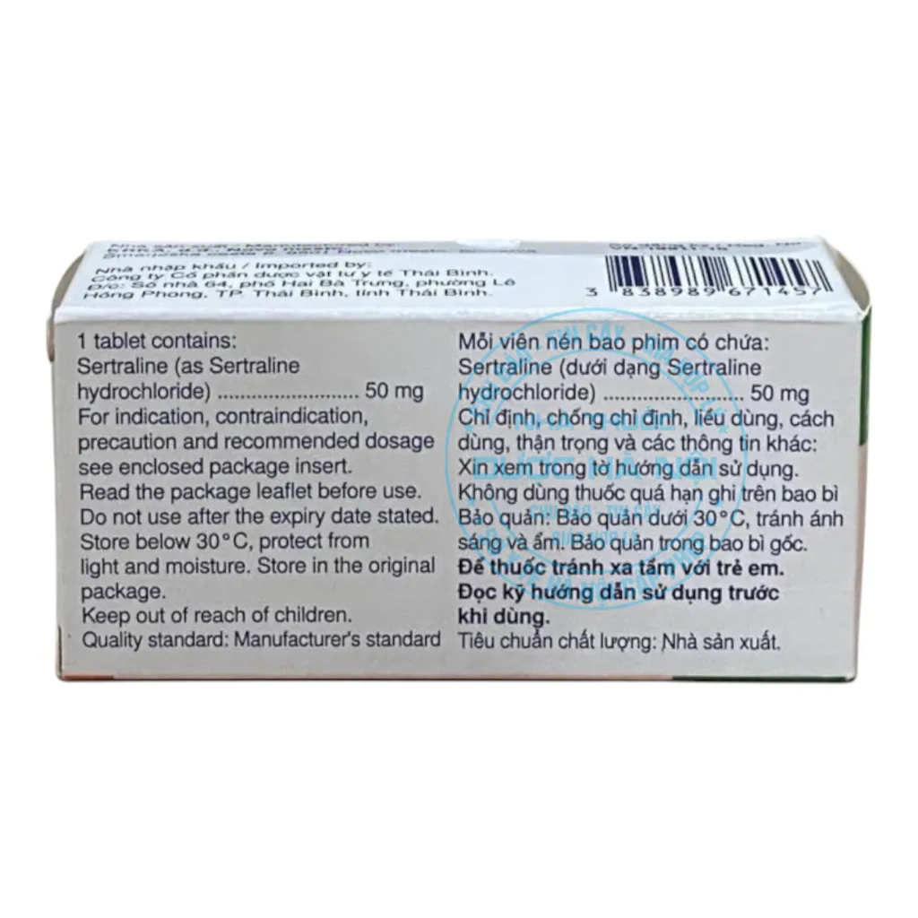 Thuốc Asentra 50mg