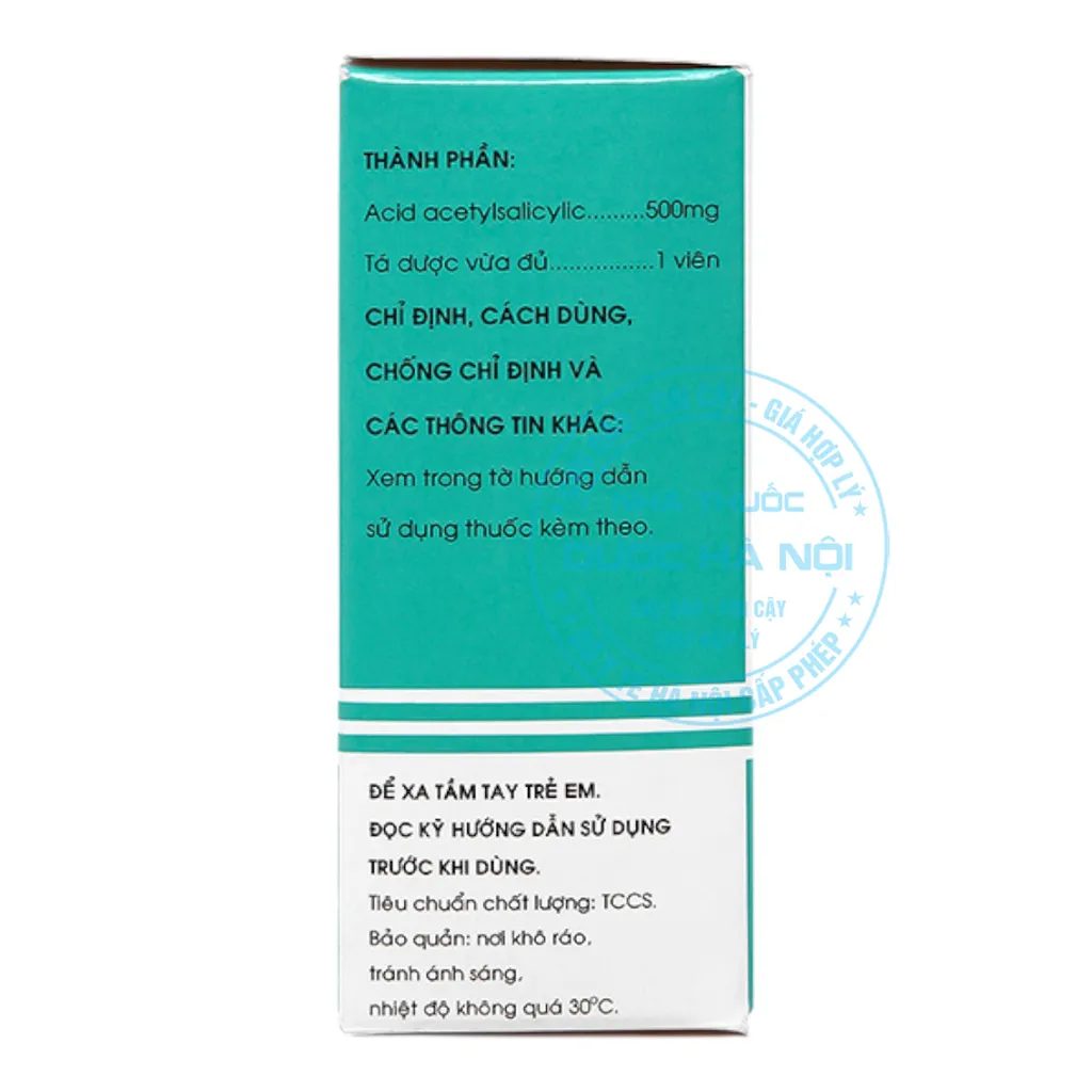 Thuốc Aspirin pH8