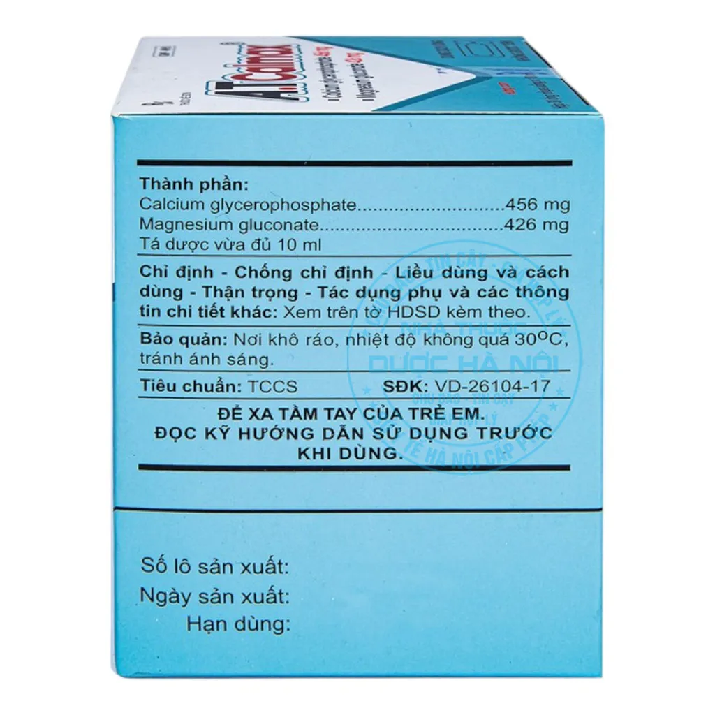 Thuốc A.TCalmax 500