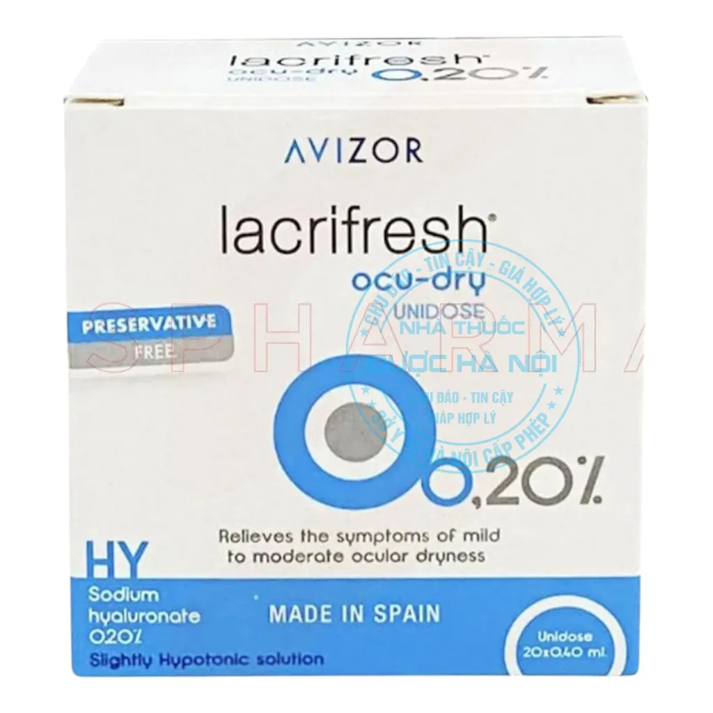 Dung dịch Avizor Lacrifresh Ocu Dry 0.2%