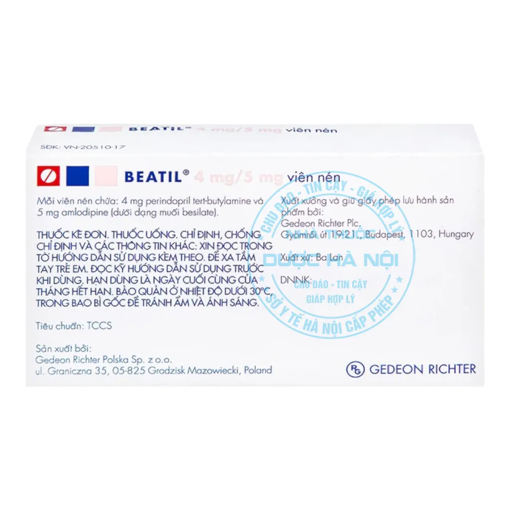 Thuốc Beatil 4mg/5mg