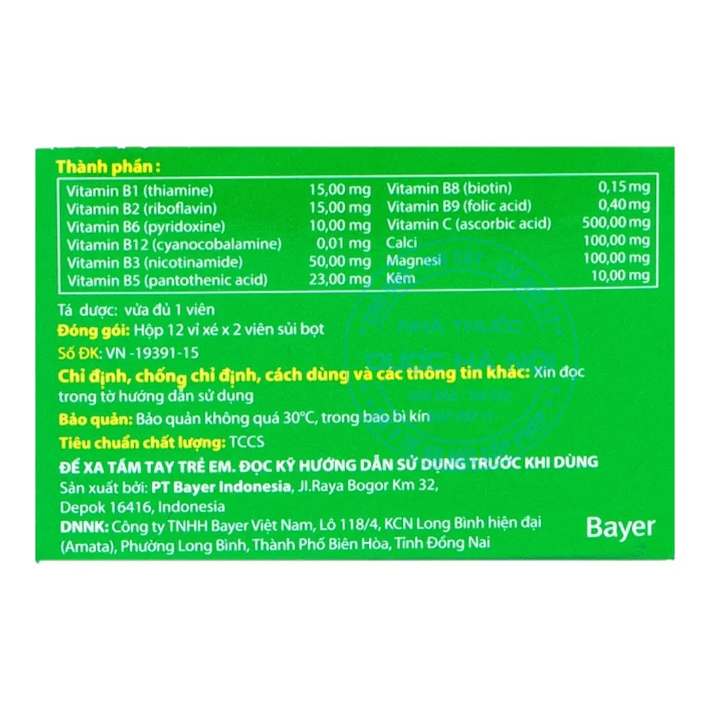 Viên sủi Berocca
