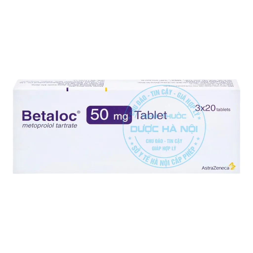 Thuốc Betaloc 50mg