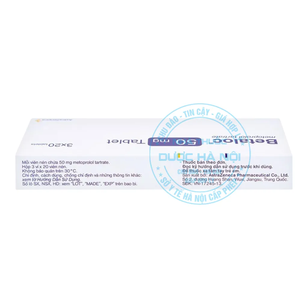 Thuốc Betaloc 50mg