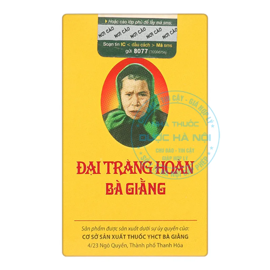 Thuốc Đại tràng hoàn Bà Giằng