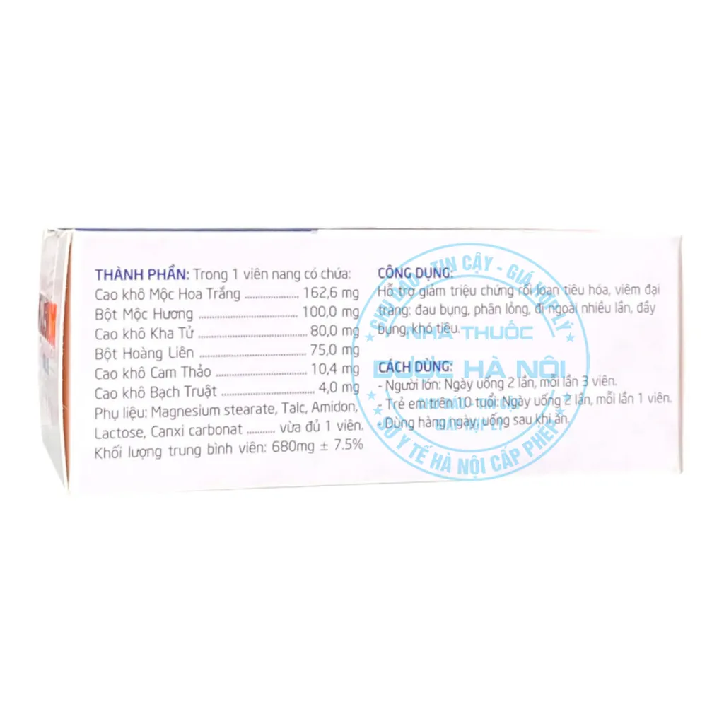 Viên uống Đại Tràng Bảo Nguyên