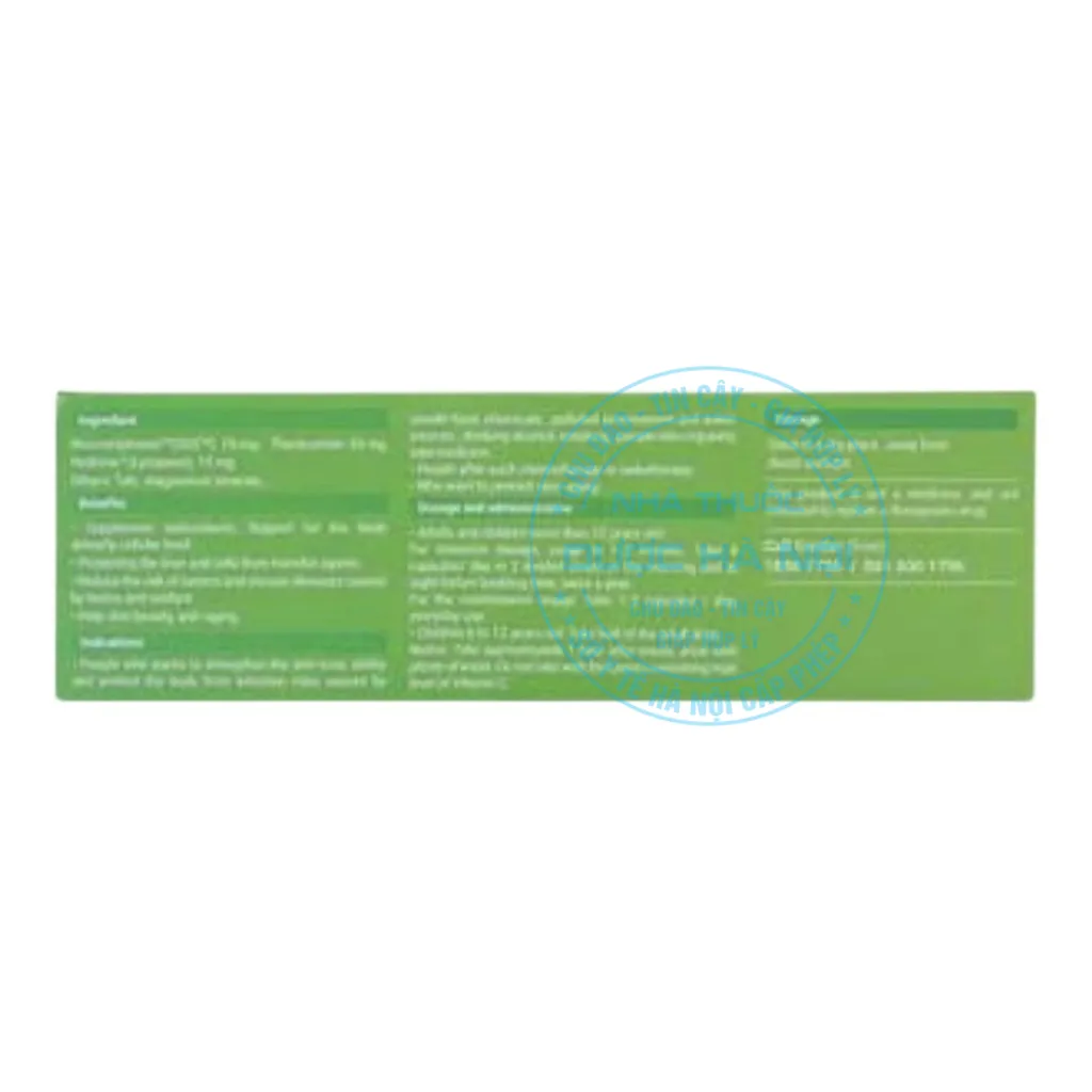 Viên uống Detox Green