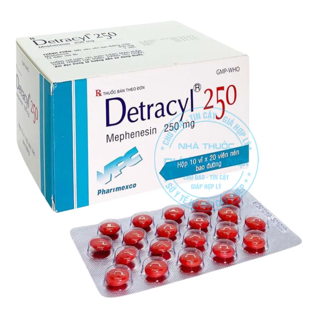 Thuốc Detracyl 250mg