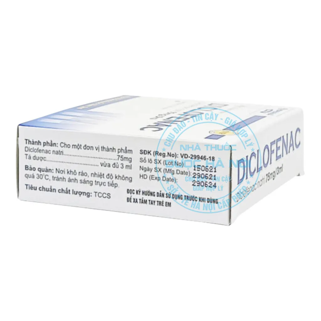 Thuốc tiêm Diclofenac