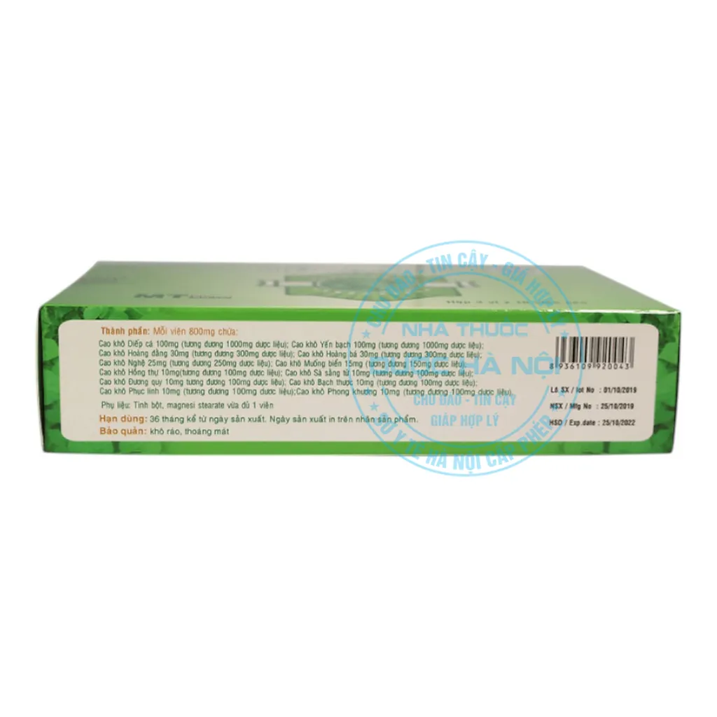 Viên uống Diếp cá Vương
