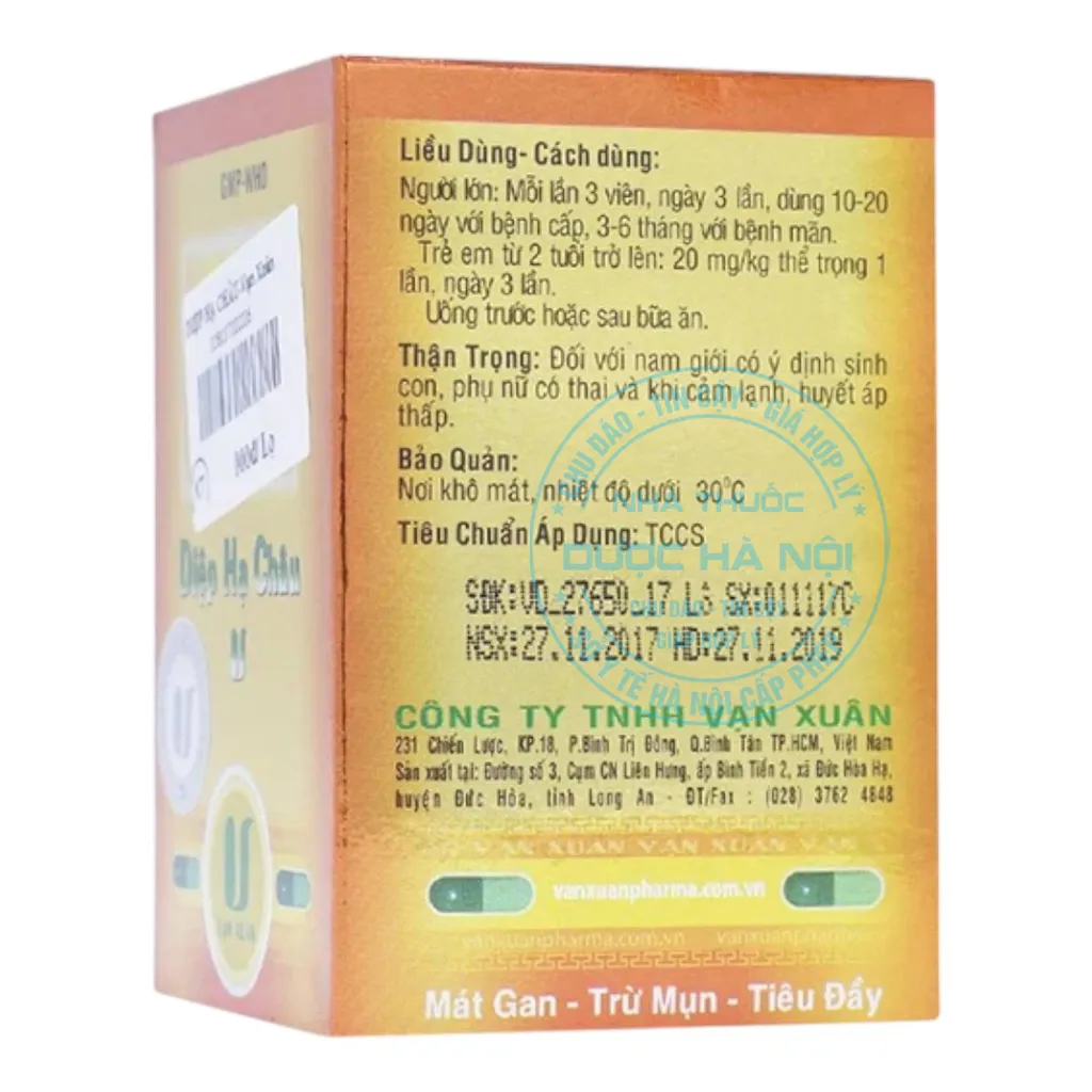 Viên uống Diệp Hạ Châu