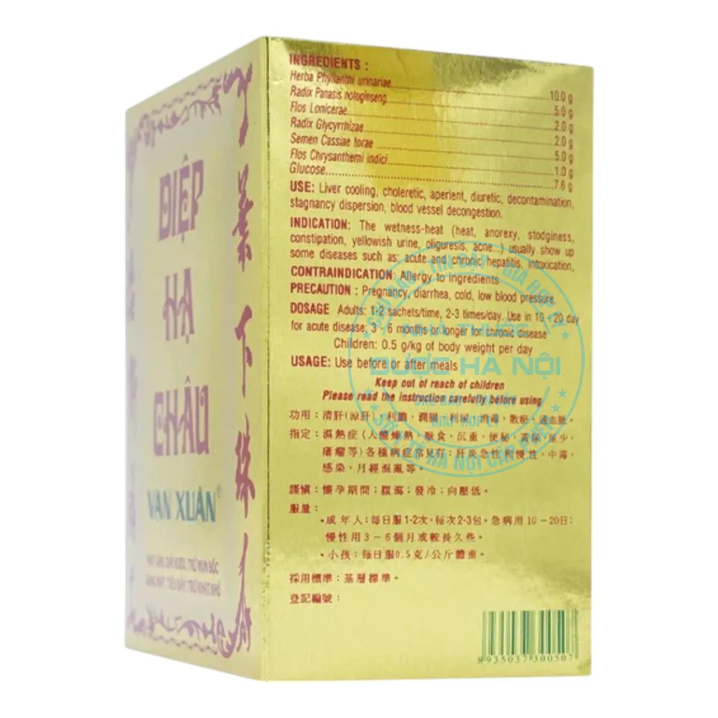 Thuốc cốm Diệp Hạ Châu Vạn Xuân