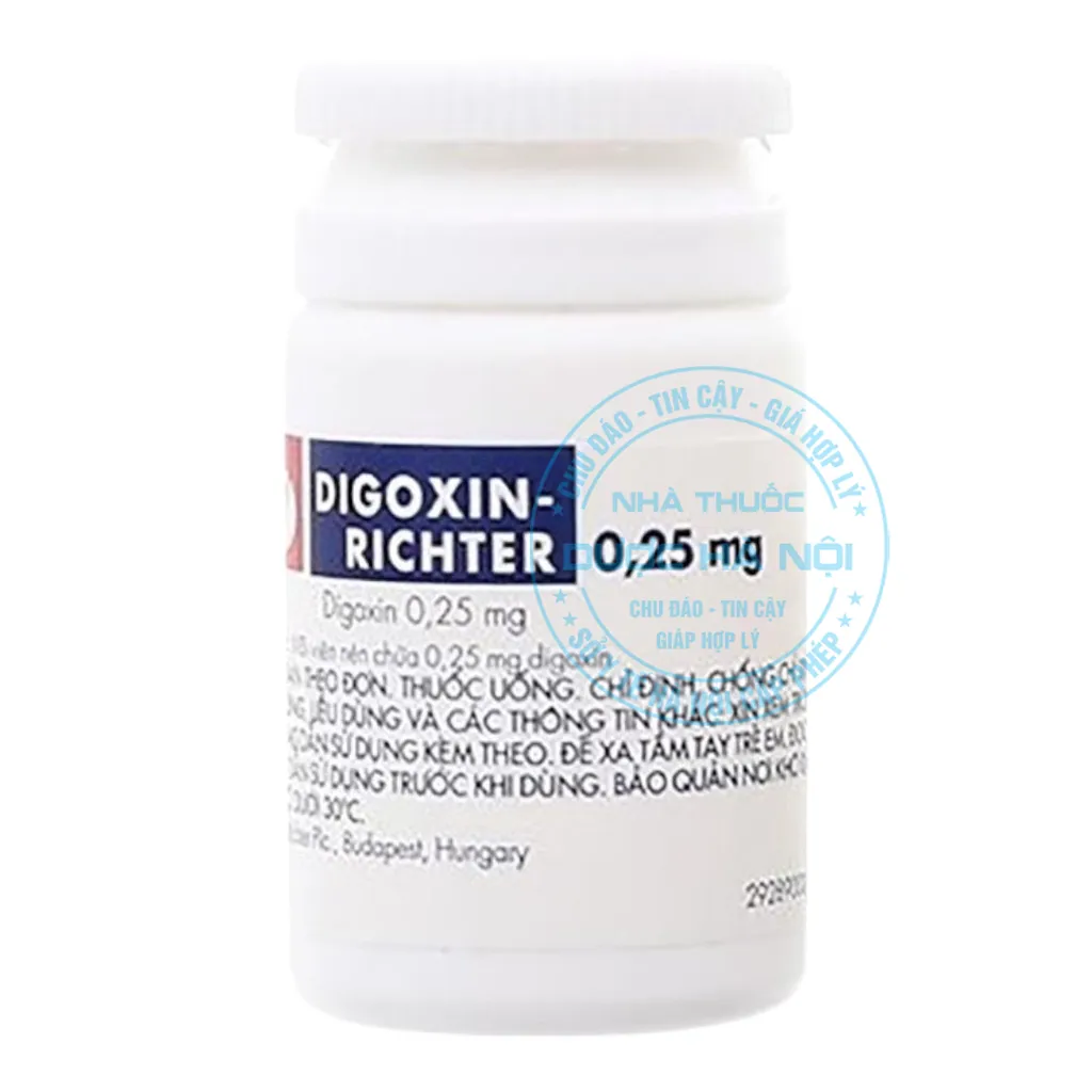 Thuốc Digoxin-Richter 0.25mg