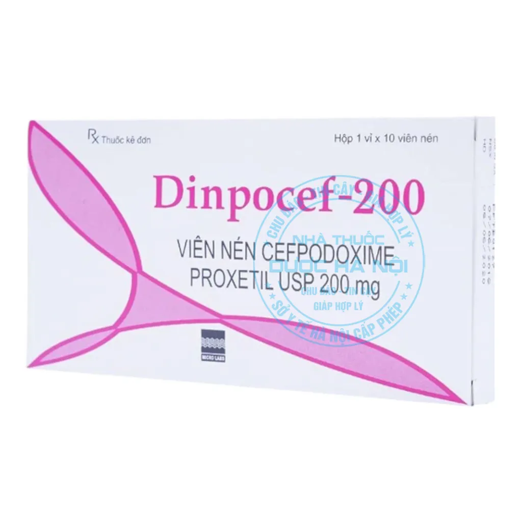 Thuốc Dinpocef-200