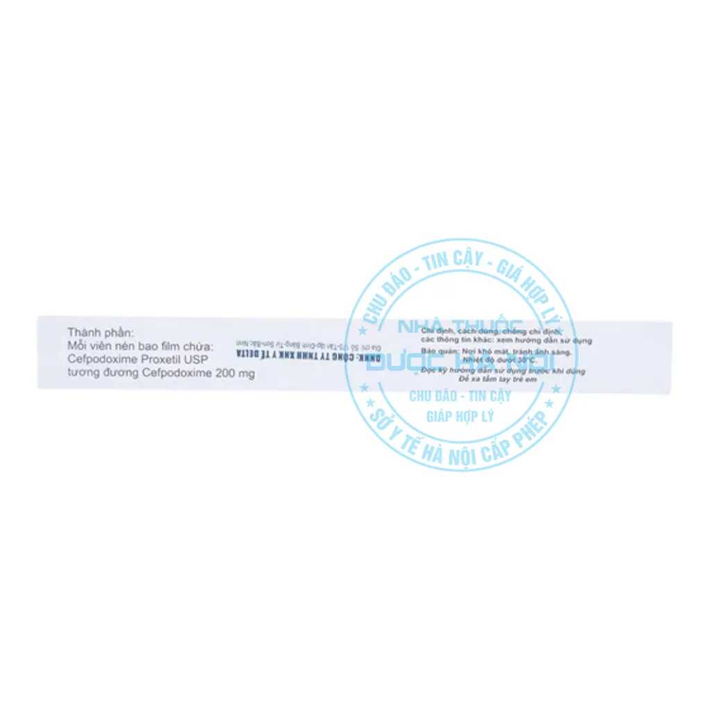 Thuốc Dinpocef-200