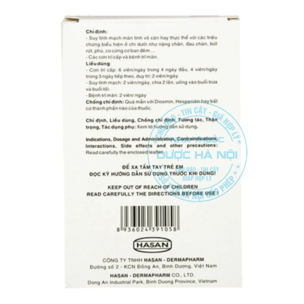 Thuốc Dismin 500mg