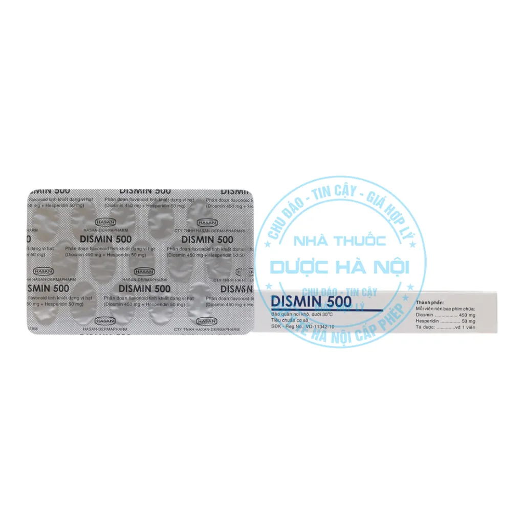 Thuốc Dismin 500mg
