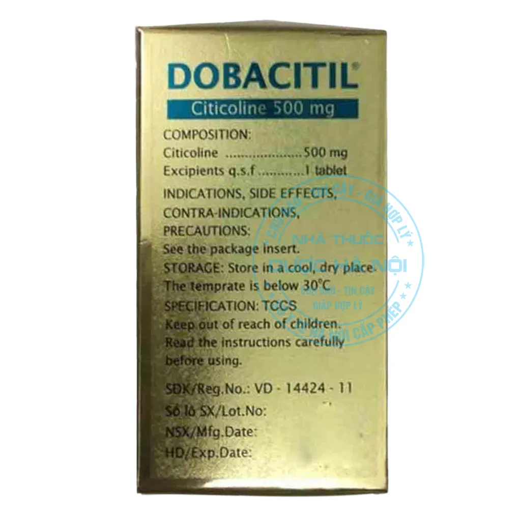Thuốc Dobacitil 500mg