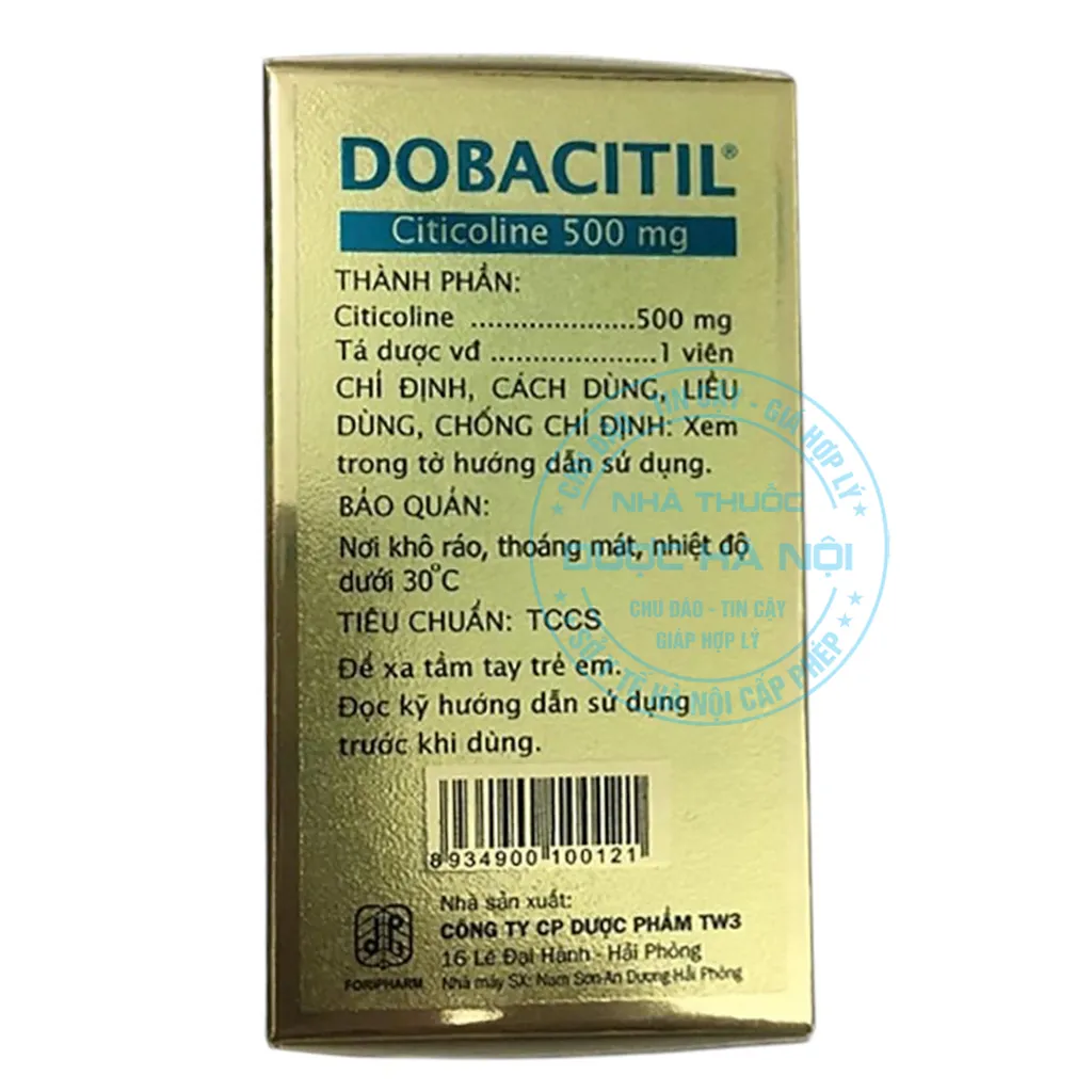 Thuốc Dobacitil 500mg