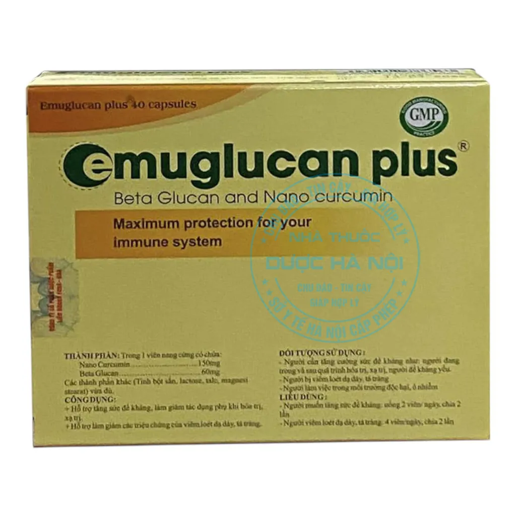 Viên uống Emuglucan Plus