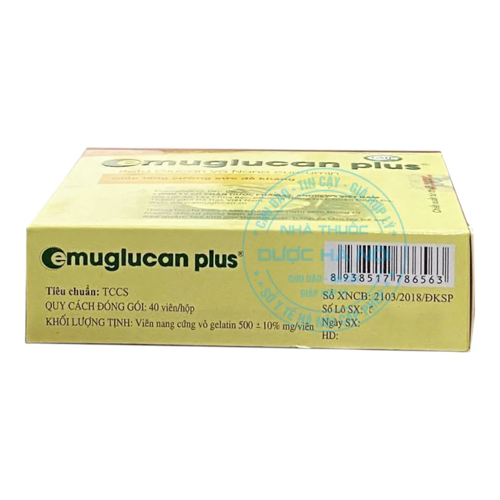 Viên uống Emuglucan Plus