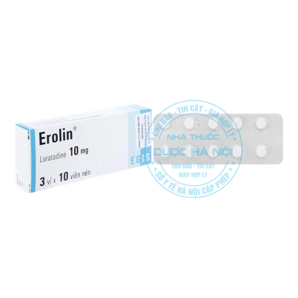 Thuốc Erolin 10mg