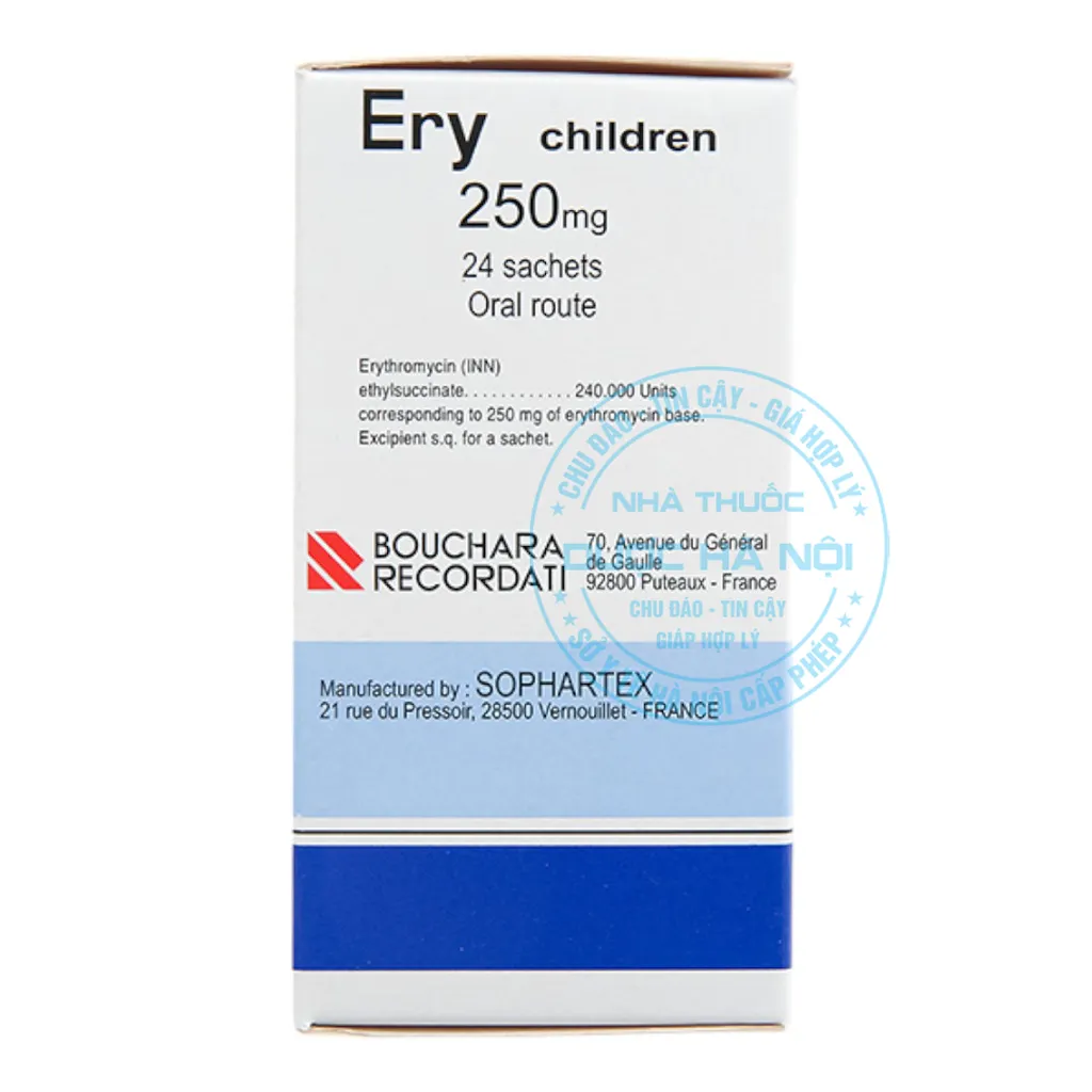 Thuốc Ery Children 250mg