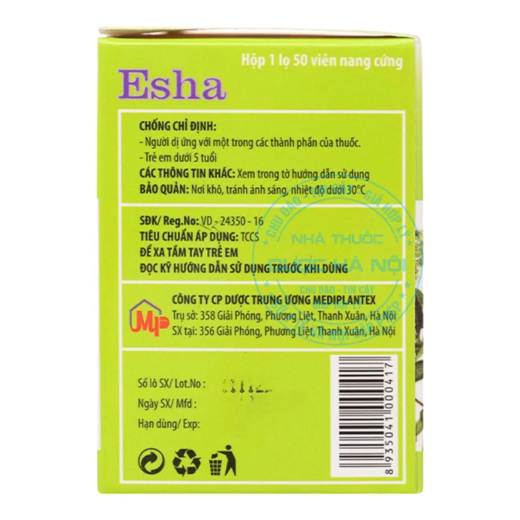Thuốc Esha