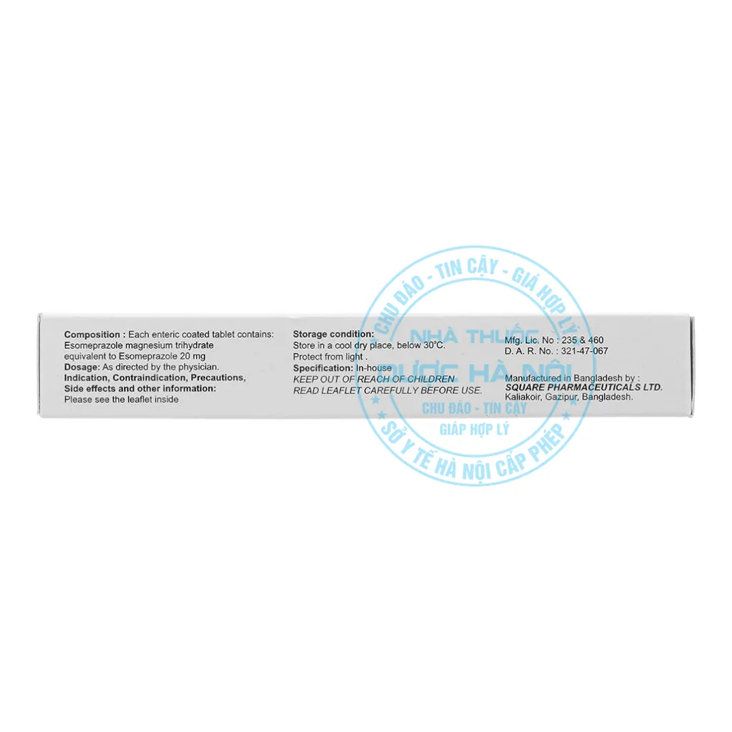 Thuốc Esomaxcare 20