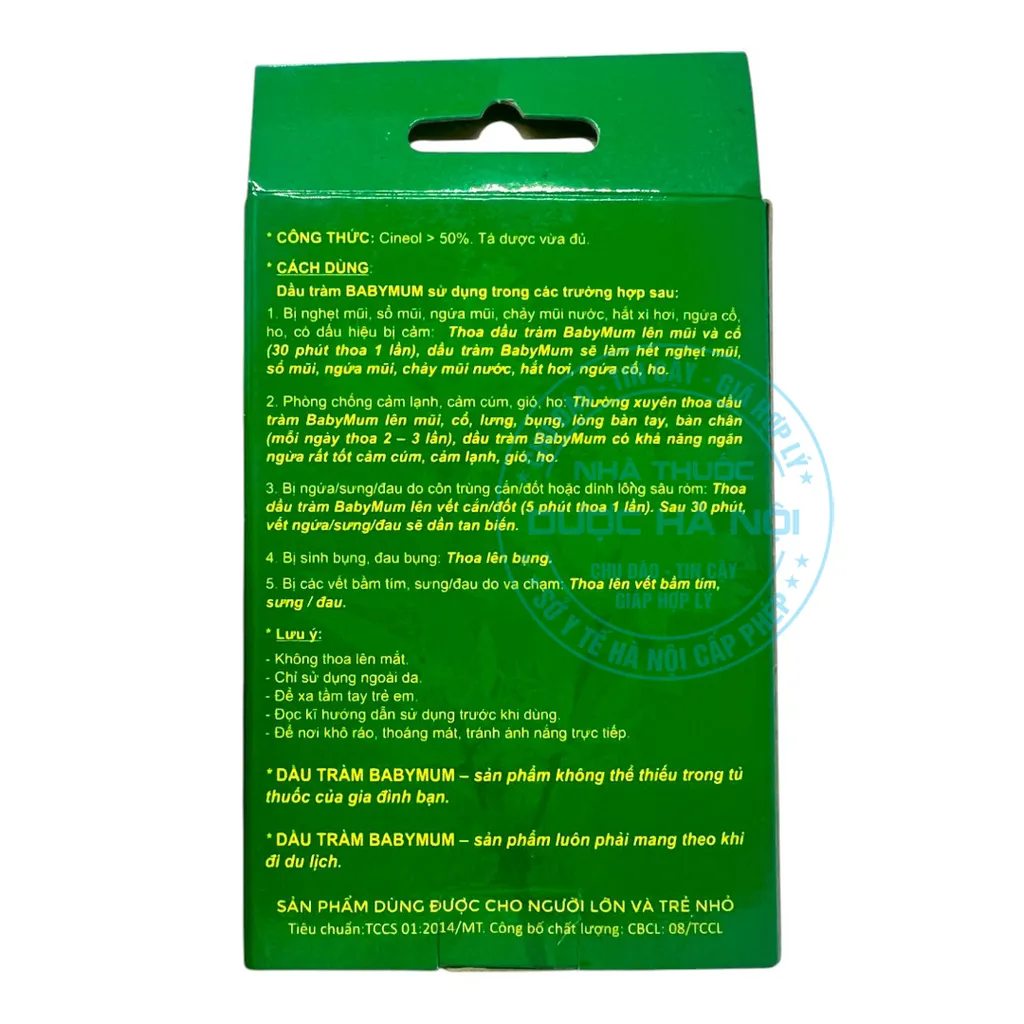 Dầu Tràm Babymum