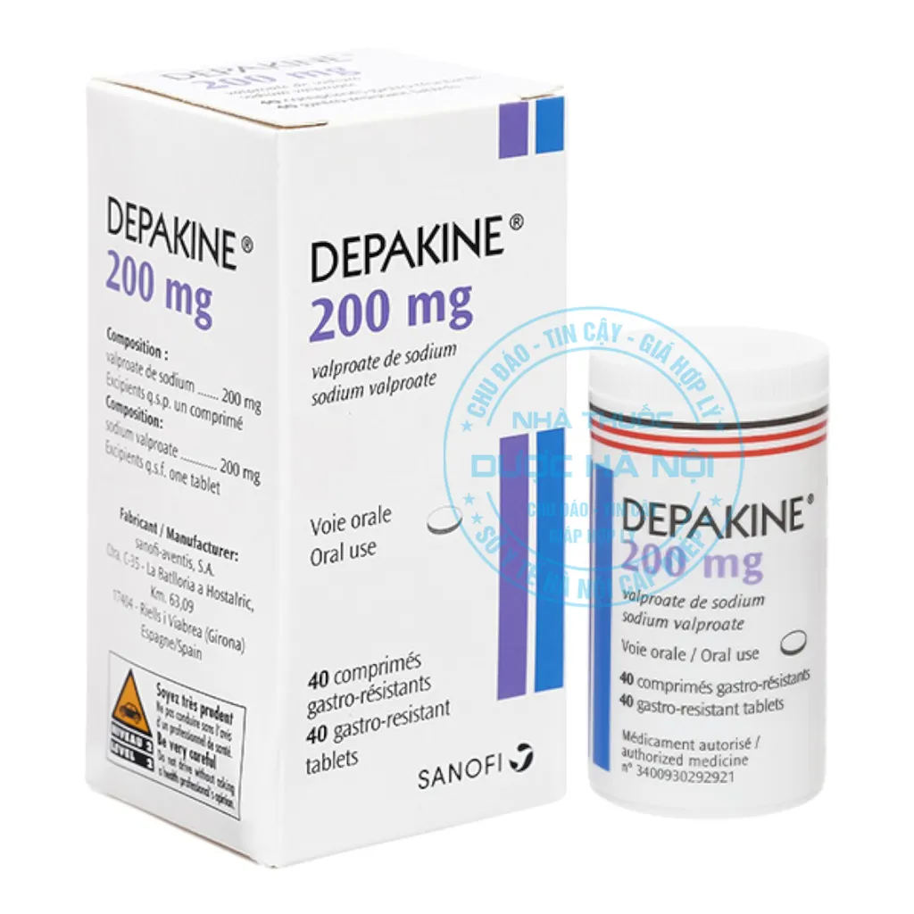 Thuốc Depakine 200mg