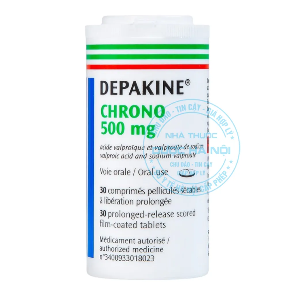 Thuốc Depakine Chrono 500mg